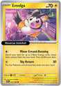 Emolga - 030/086 - [CRI - ME04: Chaos Rising] - Reverse Holofoil