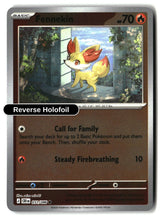 Fennekin - 011/086 - [CRI - ME04: Chaos Rising] - Reverse Holofoil
