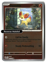 Fennekin - 011/086 - [CRI - ME04: Chaos Rising] - Reverse Holofoil
