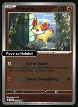 Fennekin - 011/086 - [CRI - ME04: Chaos Rising] - Reverse Holofoil