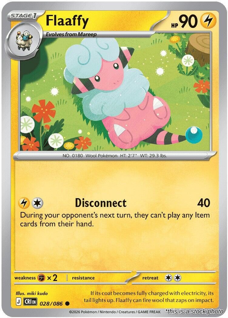 Flaaffy - 028/086 - [CRI - ME04: Chaos Rising]