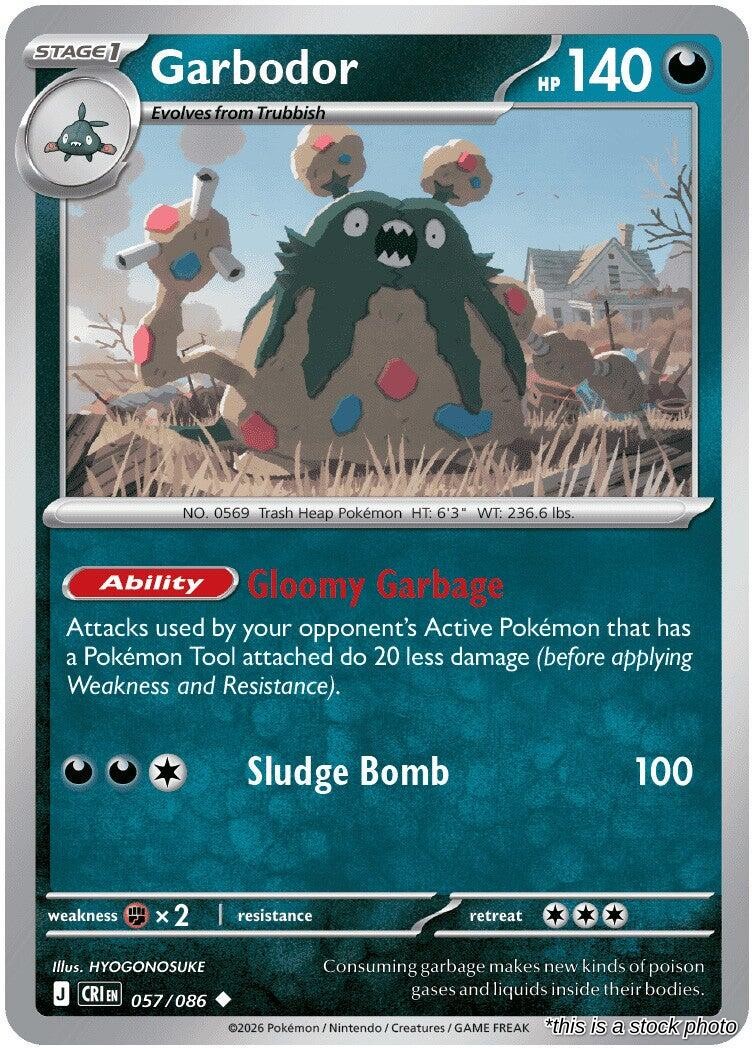 Garbodor - 057/086 - [CRI - ME04: Chaos Rising]
