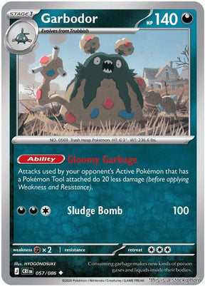 Garbodor - 057/086 - [CRI - ME04: Chaos Rising]