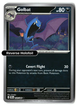 Golbat - 050/086 - [CRI - ME04: Chaos Rising] - Reverse Holofoil