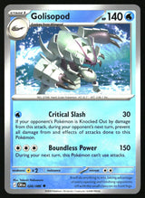Golisopod - 026/086 - [CRI - ME04: Chaos Rising]