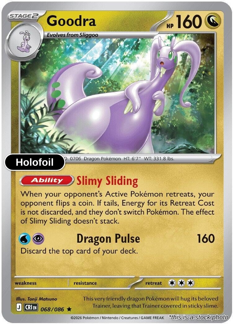 Goodra - 068/086 - [CRI - ME04: Chaos Rising] - Holofoil