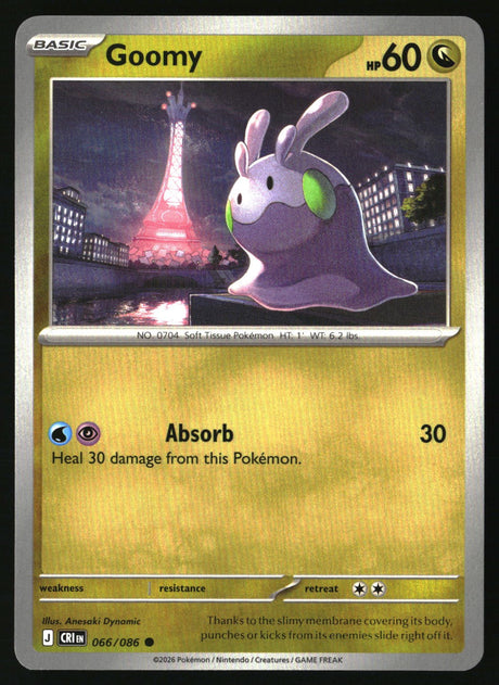 Goomy - 066/086 - [CRI - ME04: Chaos Rising]