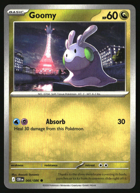 Goomy - 066/086 - [CRI - ME04: Chaos Rising]