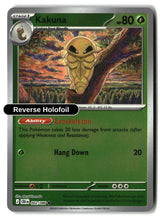 Kakuna - 002/086 - [CRI - ME04: Chaos Rising] - Reverse Holofoil
