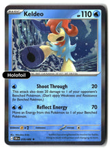 Keldeo - 019/086 - [CRI - ME04: Chaos Rising] - Holofoil
