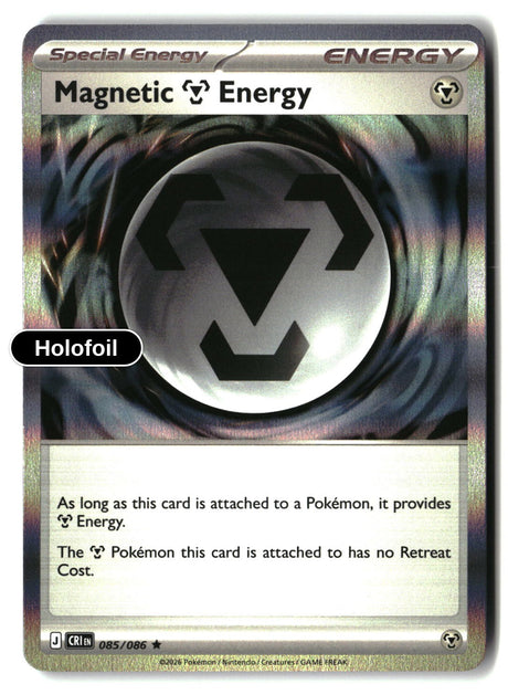 Magnetic Metal Energy - 085/086 - [CRI - ME04: Chaos Rising] - Holofoil