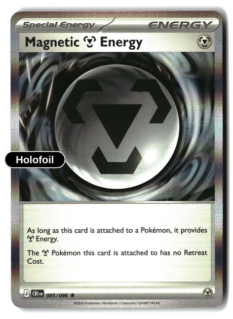 Magnetic Metal Energy - 085/086 - [CRI - ME04: Chaos Rising] - Holofoil