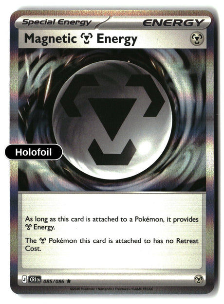 Magnetic Metal Energy - 085/086 - [CRI - ME04: Chaos Rising] - Holofoil