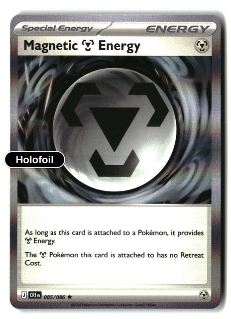 Magnetic Metal Energy - 085/086 - [CRI - ME04: Chaos Rising] - Holofoil