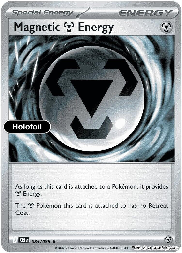 Magnetic Metal Energy - 085/086 - [CRI - ME04: Chaos Rising] - Holofoil