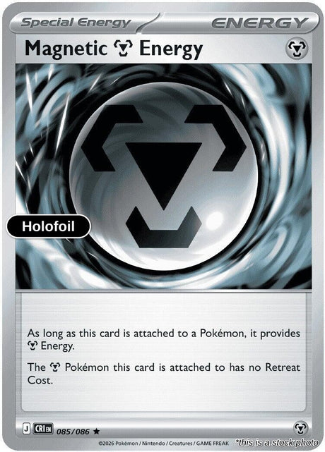 Magnetic Metal Energy - 085/086 - [CRI - ME04: Chaos Rising] - Holofoil