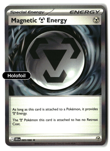 Magnetic Metal Energy - 085/086 - [CRI - ME04: Chaos Rising] - Holofoil