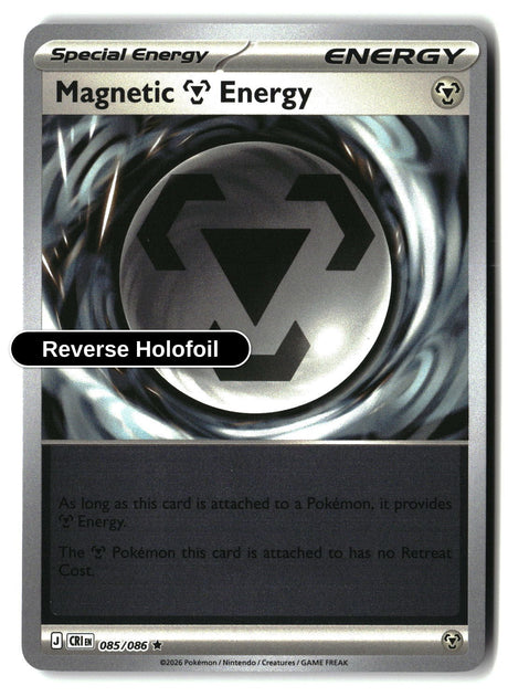 Magnetic Metal Energy - 085/086 - [CRI - ME04: Chaos Rising] - Reverse Holofoil