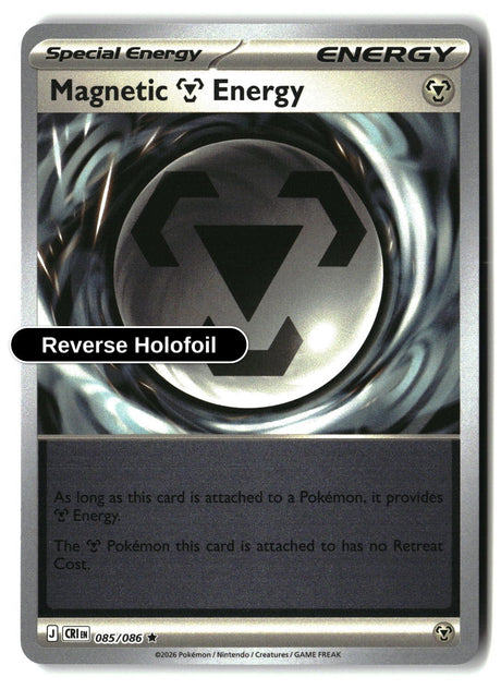 Magnetic Metal Energy - 085/086 - [CRI - ME04: Chaos Rising] - Reverse Holofoil
