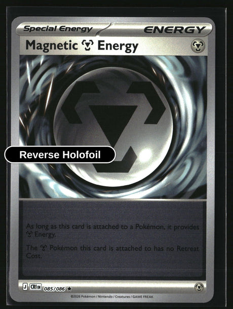 Magnetic Metal Energy - 085/086 - [CRI - ME04: Chaos Rising] - Reverse Holofoil