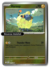 Mareep - 027/086 - [CRI - ME04: Chaos Rising] - Reverse Holofoil