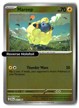 Mareep - 027/086 - [CRI - ME04: Chaos Rising] - Reverse Holofoil