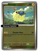 Mareep - 027/086 - [CRI - ME04: Chaos Rising] - Reverse Holofoil