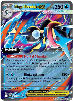 Mega Greninja ex - 022/086