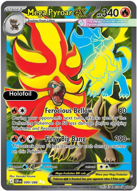 Mega Pyroar ex - 099/086