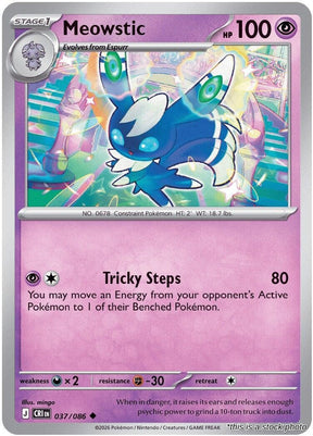 Meowstic - 037/086 - [CRI - ME04: Chaos Rising]