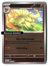 Ninetales - 009/086 - [CRI - ME04: Chaos Rising] - Reverse Holofoil