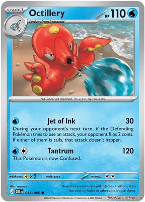 Octillery - 017/086 - [CRI - ME04: Chaos Rising]