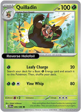 Quilladin - 006/086 - [CRI - ME04: Chaos Rising] - Reverse Holofoil