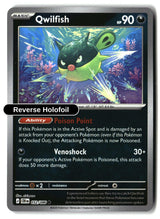Qwilfish - 052/086 - [CRI - ME04: Chaos Rising] - Reverse Holofoil