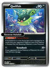 Qwilfish - 052/086 - [CRI - ME04: Chaos Rising] - Reverse Holofoil