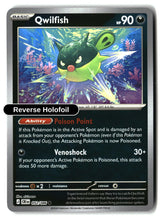 Qwilfish - 052/086 - [CRI - ME04: Chaos Rising] - Reverse Holofoil