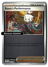 Roxie's Performance - 081/086 - [CRI - ME04: Chaos Rising] - Reverse Holofoil