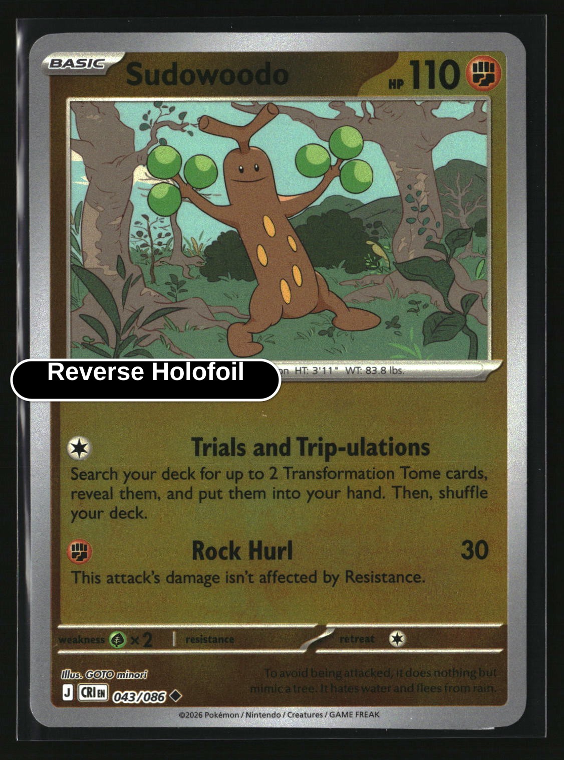 Sudowoodo