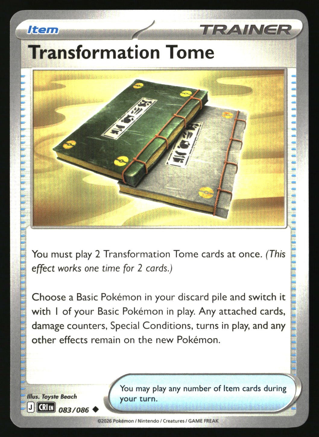 Transformation Tome - 083/086 - [CRI - ME04: Chaos Rising]