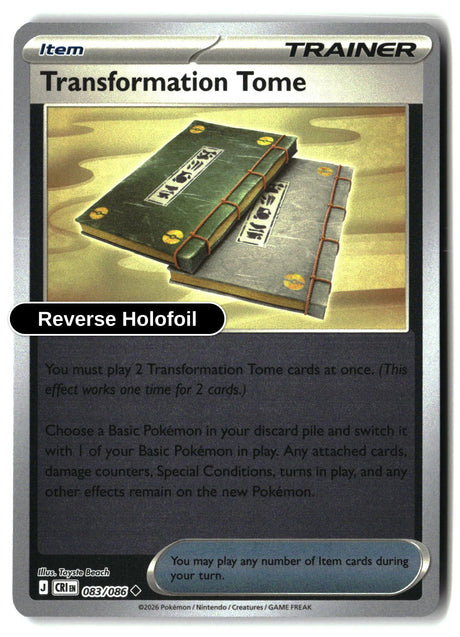 Transformation Tome - 083/086 - [CRI - ME04: Chaos Rising] - Reverse Holofoil