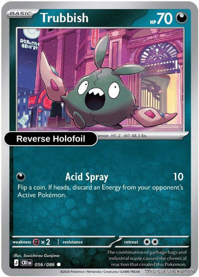 Trubbish - 056/086 - [CRI - ME04: Chaos Rising] - Reverse Holofoil