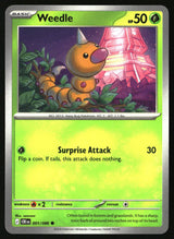 Weedle - 001/086 - [CRI - ME04: Chaos Rising]