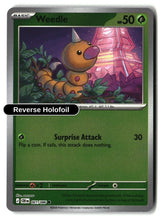 Weedle - 001/086 - [CRI - ME04: Chaos Rising] - Reverse Holofoil