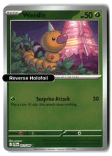 Weedle - 001/086 - [CRI - ME04: Chaos Rising] - Reverse Holofoil