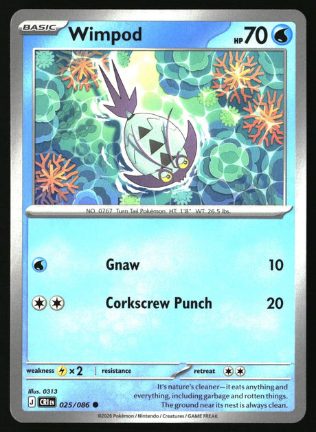 Wimpod - 025/086 - [CRI - ME04: Chaos Rising]