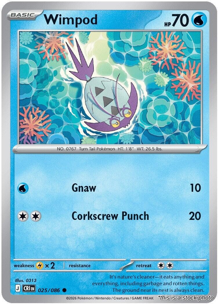 Wimpod - 025/086 - [CRI - ME04: Chaos Rising]