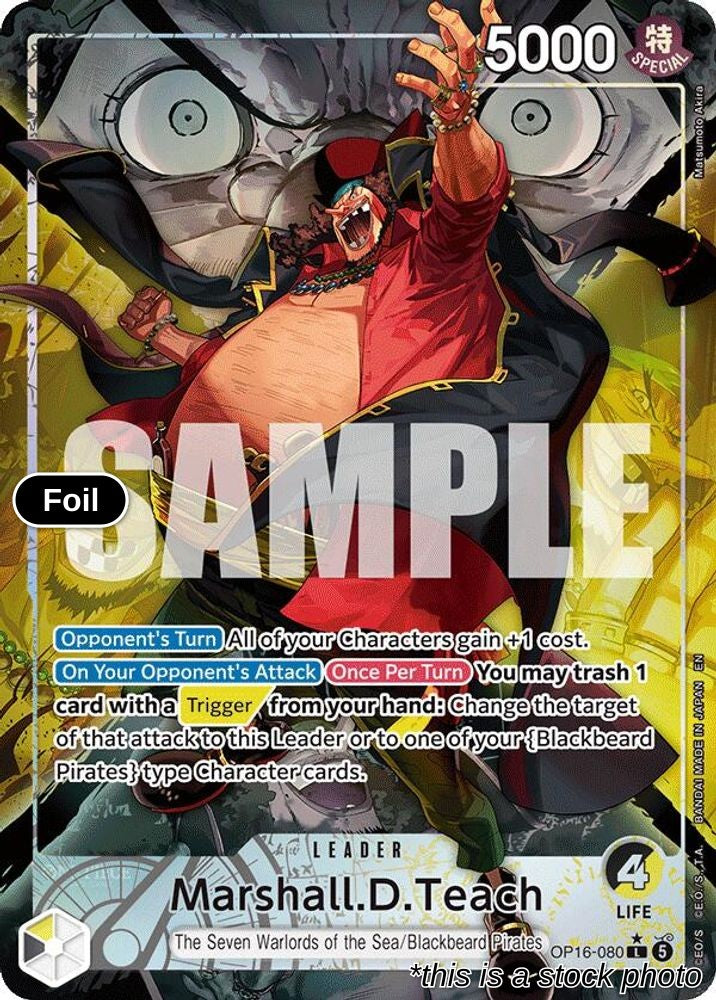 Marshall.D.Teach (080) (Alternate Art)