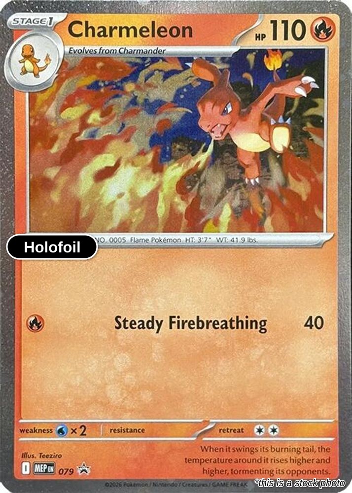 Charmeleon - 079 (Cosmos Holo)