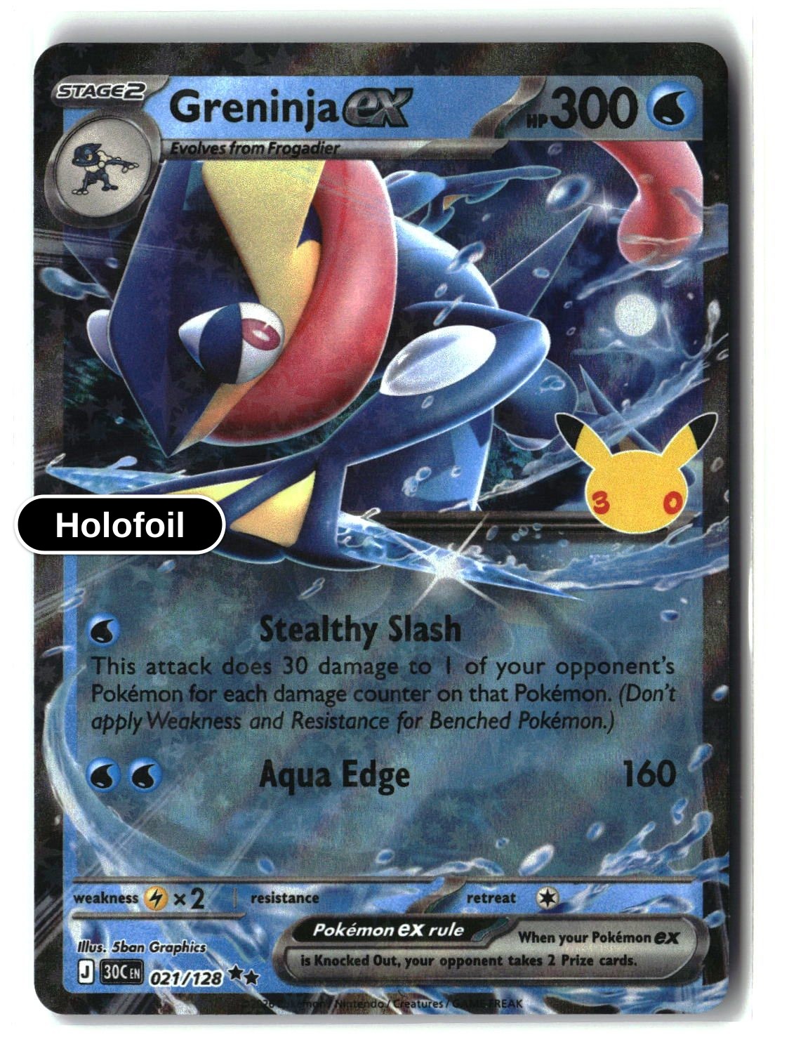 Greninja ex - 021/128