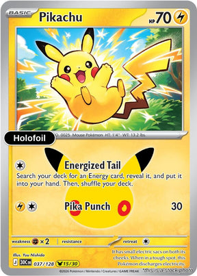 Pikachu - 037/128
